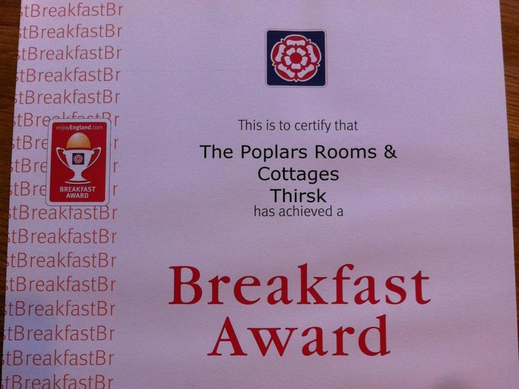 The Poplars Rooms & Cottages Thirsk Extérieur photo